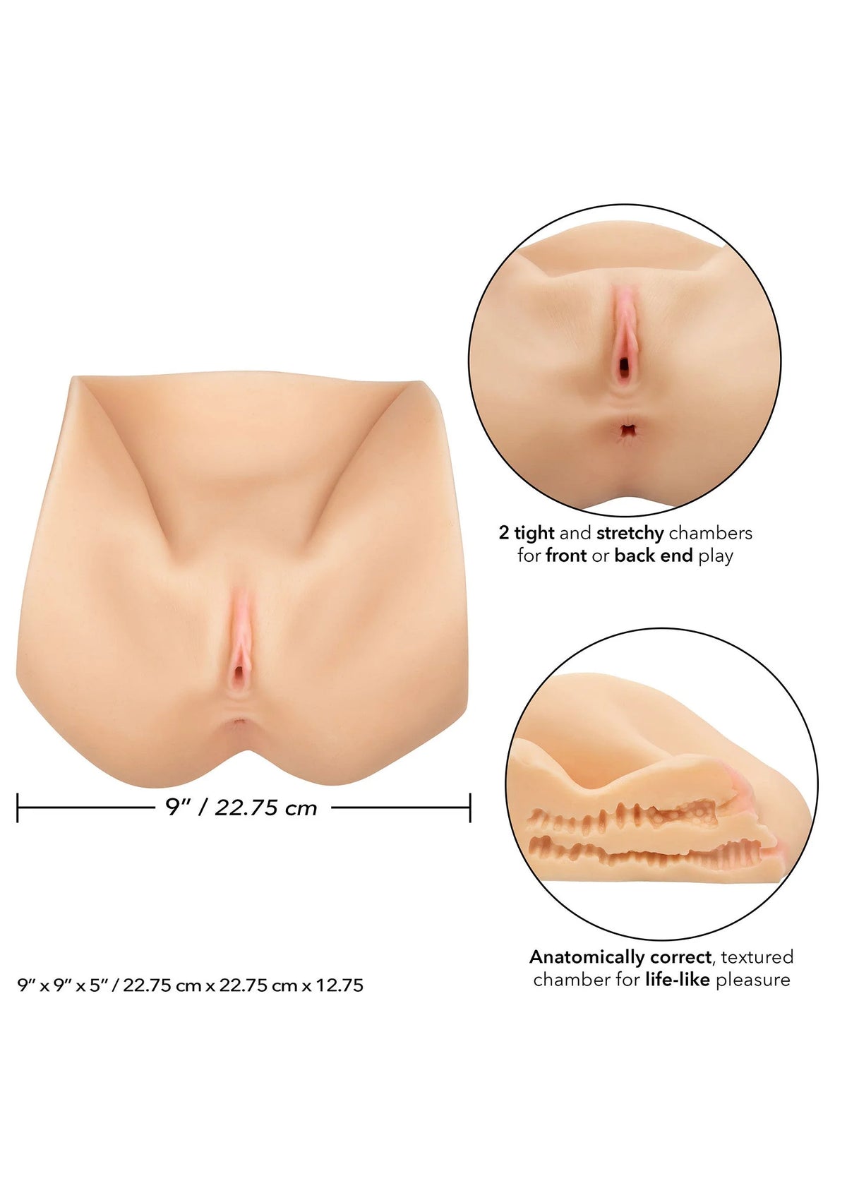 Bestel: Stroke It Life size Pussy Skin by CalExotics - bij Happytoys.nl, happytoys.be, Happytoys.ae: erotische sex webshop | liever Happy dan Easy ⭐⭐⭐⭐⭐