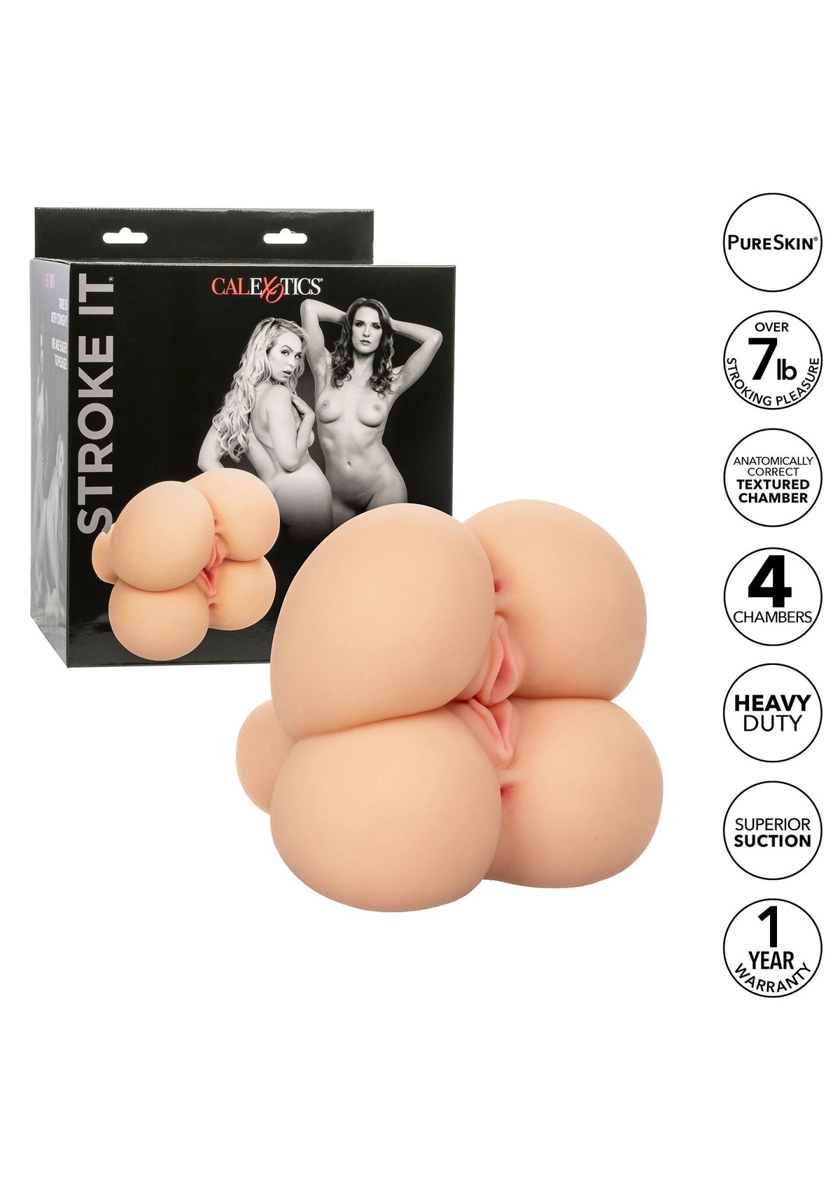 Bestel: Stroke It Double Fuck - bij Happytoys.nl, happytoys.be, Happytoys.ae: erotische sex webshop | liever Happy dan Easy ⭐⭐⭐⭐⭐