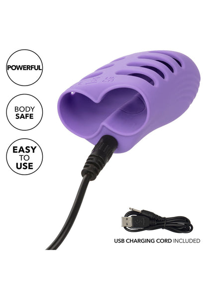 Bestel: Rechargeable Finger Vibe by Dr Laura Berman - bij Happytoys.nl, happytoys.be, Happytoys.ae: erotische sex webshop | liever Happy dan Easy ⭐⭐⭐⭐⭐