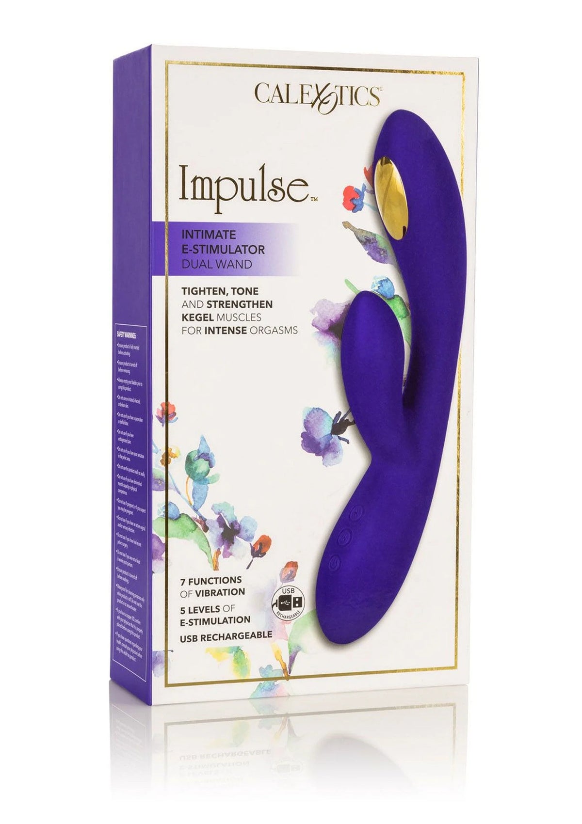 Bestel: Impulse Intimate E - Stimulator Dual Wand vibrator CalExotics by CalExotics - bij Happytoys.nl, happytoys.be, Happytoys.ae: erotische sex webshop | liever Happy dan Easy ⭐⭐⭐⭐⭐