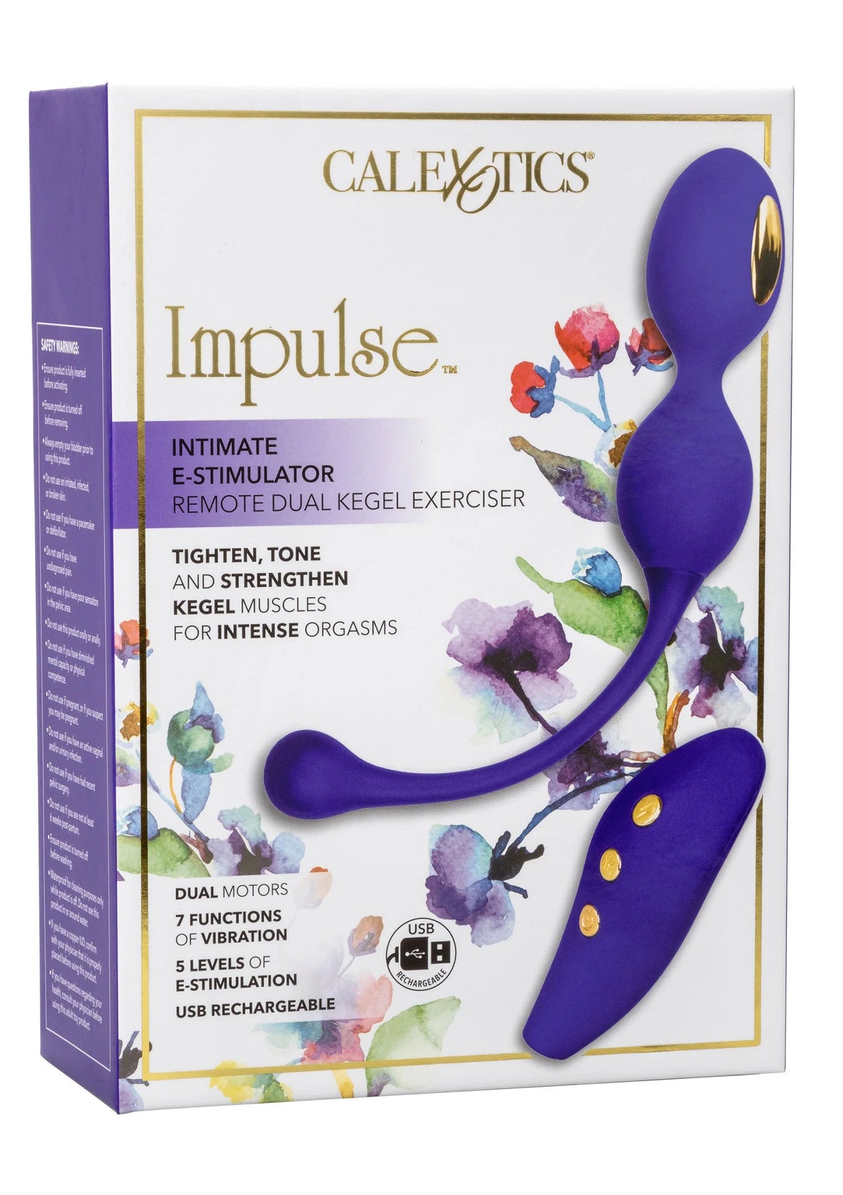 Bestel: Impulse Intimate E - Stimulator Remote Dual Kegel Exerciser by CalExotics - bij Happytoys.nl, happytoys.be, Happytoys.ae: erotische sex webshop | liever Happy dan Easy ⭐⭐⭐⭐⭐