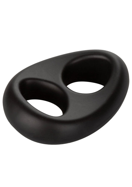Bestel: Ultra - Soft Dual Ring Cock & Scrotum ring by CalExotics - bij Happytoys: de erotische sex webshop | liever Happy dan Easy ⭐⭐⭐⭐⭐