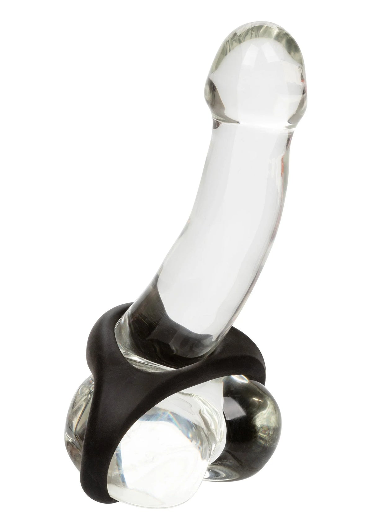 Bestel: Ultra - Soft Dual Ring Cock & Scrotum ring by CalExotics - bij Happytoys.nl, happytoys.be, Happytoys.ae: erotische sex webshop | liever Happy dan Easy ⭐⭐⭐⭐⭐