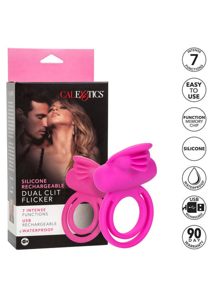 Bestel: Dual Clit Flicker Enhancer cockring by CalExotics Couples Enhancer - bij Happytoys.nl, happytoys.be, Happytoys.ae: erotische sex webshop | liever Happy dan Easy ⭐⭐⭐⭐⭐