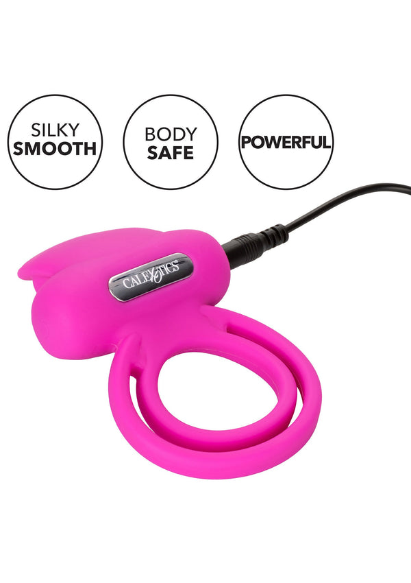 Bestel: Dual Clit Flicker Enhancer cockring by CalExotics Couples Enhancer - bij Happytoys.nl, happytoys.be, Happytoys.ae: erotische sex webshop | liever Happy dan Easy ⭐⭐⭐⭐⭐