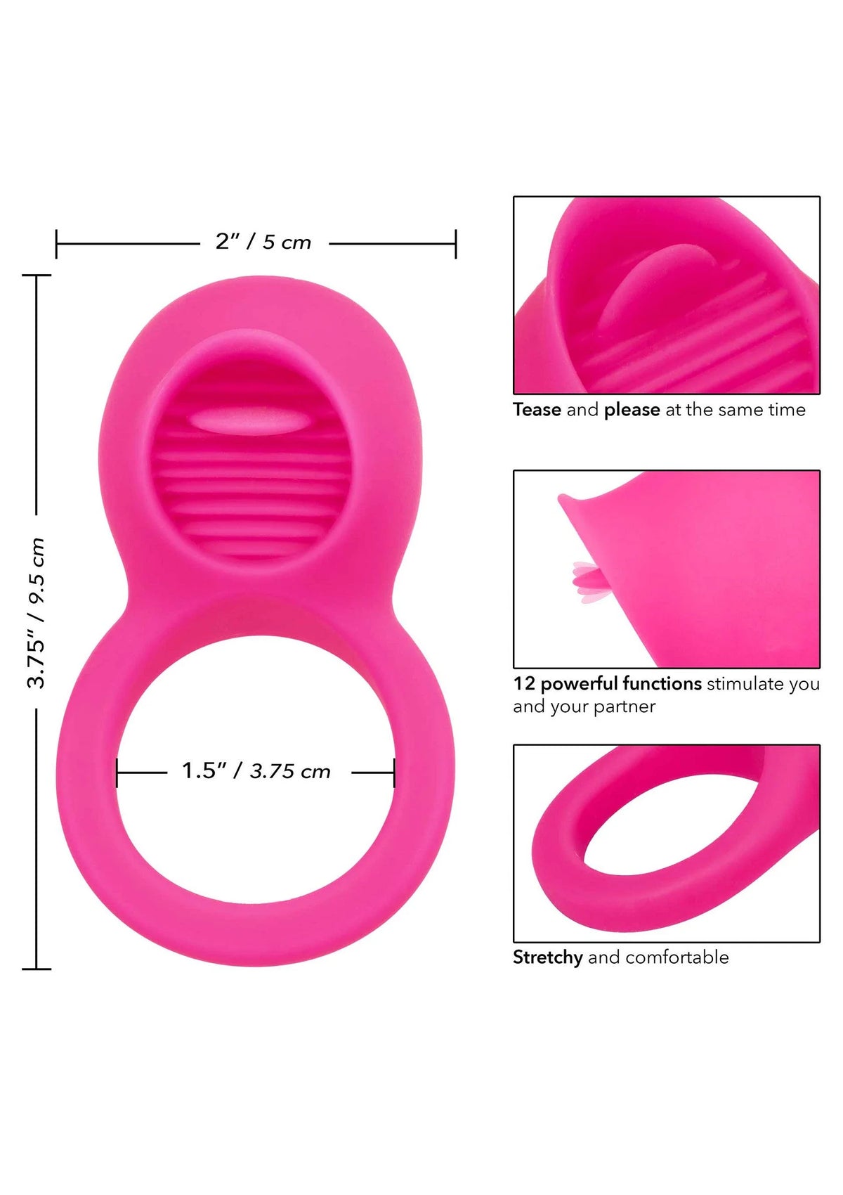 Bestel: Teasing Tongue Enhancer - bij Happytoys.nl, happytoys.be, Happytoys.ae: erotische sex webshop | liever Happy dan Easy ⭐⭐⭐⭐⭐