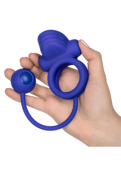 Bestel: Silicone Rechargeable Dual Rockin' Rim Enhancer by CalExotics - bij Happytoys.nl, happytoys.be, Happytoys.ae: erotische sex webshop | liever Happy dan Easy ⭐⭐⭐⭐⭐
