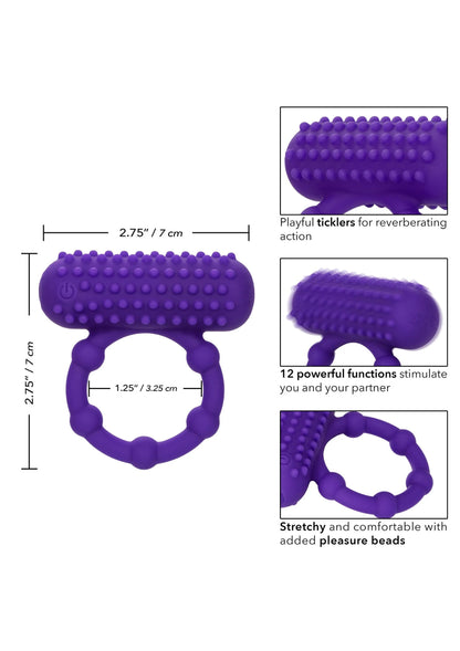 Bestel: 5 Bead Maximus Ring - bij Happytoys.nl, happytoys.be, Happytoys.ae: erotische sex webshop | liever Happy dan Easy ⭐⭐⭐⭐⭐