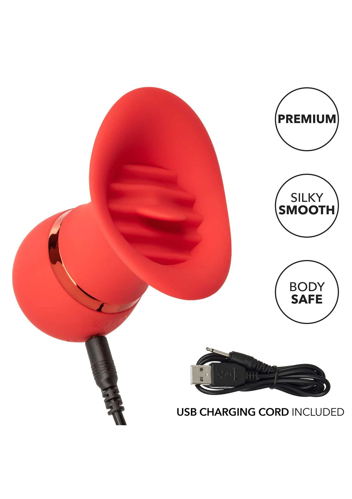 Bestel: French Kiss Charmer teaser vibrator by CalExotics - bij Happytoys.nl, happytoys.be, Happytoys.ae: erotische sex webshop | liever Happy dan Easy ⭐⭐⭐⭐⭐