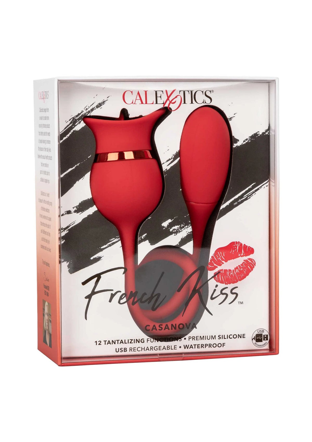 Bestel: French Kiss Casanova by CalExotics - bij Happytoys: de erotische sex webshop | liever Happy dan Easy ⭐⭐⭐⭐⭐