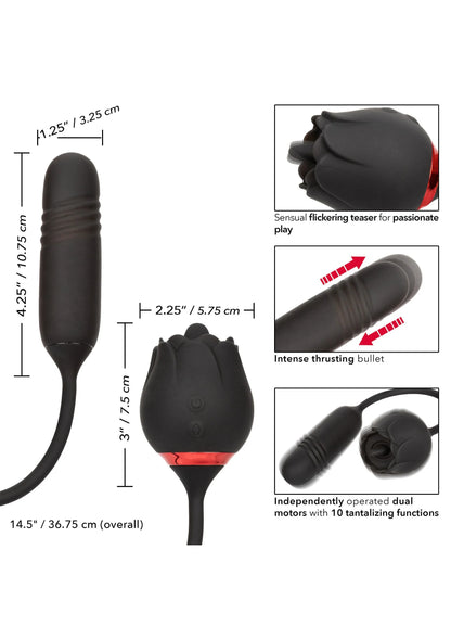 Bestel: French Kiss Elite Romeo double action vibrator by CalExotics - bij Happytoys.nl, happytoys.be, Happytoys.ae: erotische sex webshop | liever Happy dan Easy ⭐⭐⭐⭐⭐