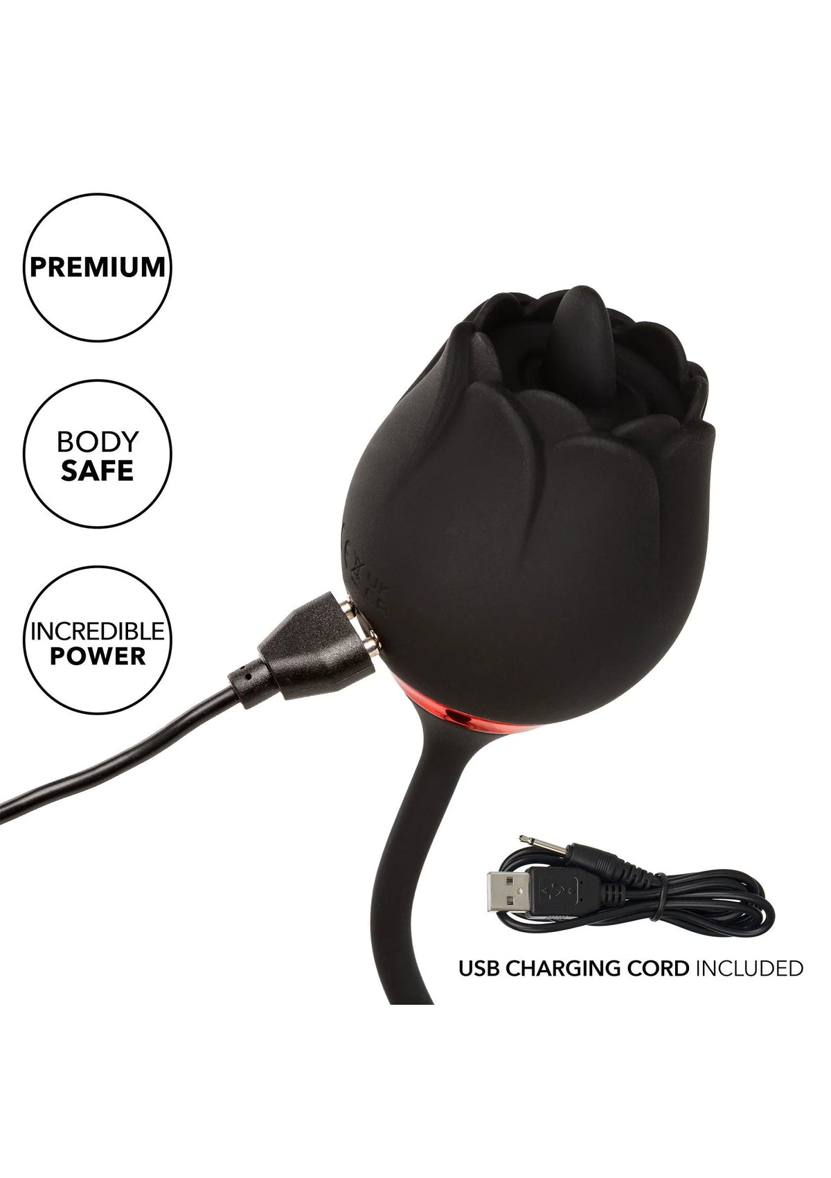 Bestel: French Kiss Elite Romeo double action vibrator by CalExotics - bij Happytoys.nl, happytoys.be, Happytoys.ae: erotische sex webshop | liever Happy dan Easy ⭐⭐⭐⭐⭐