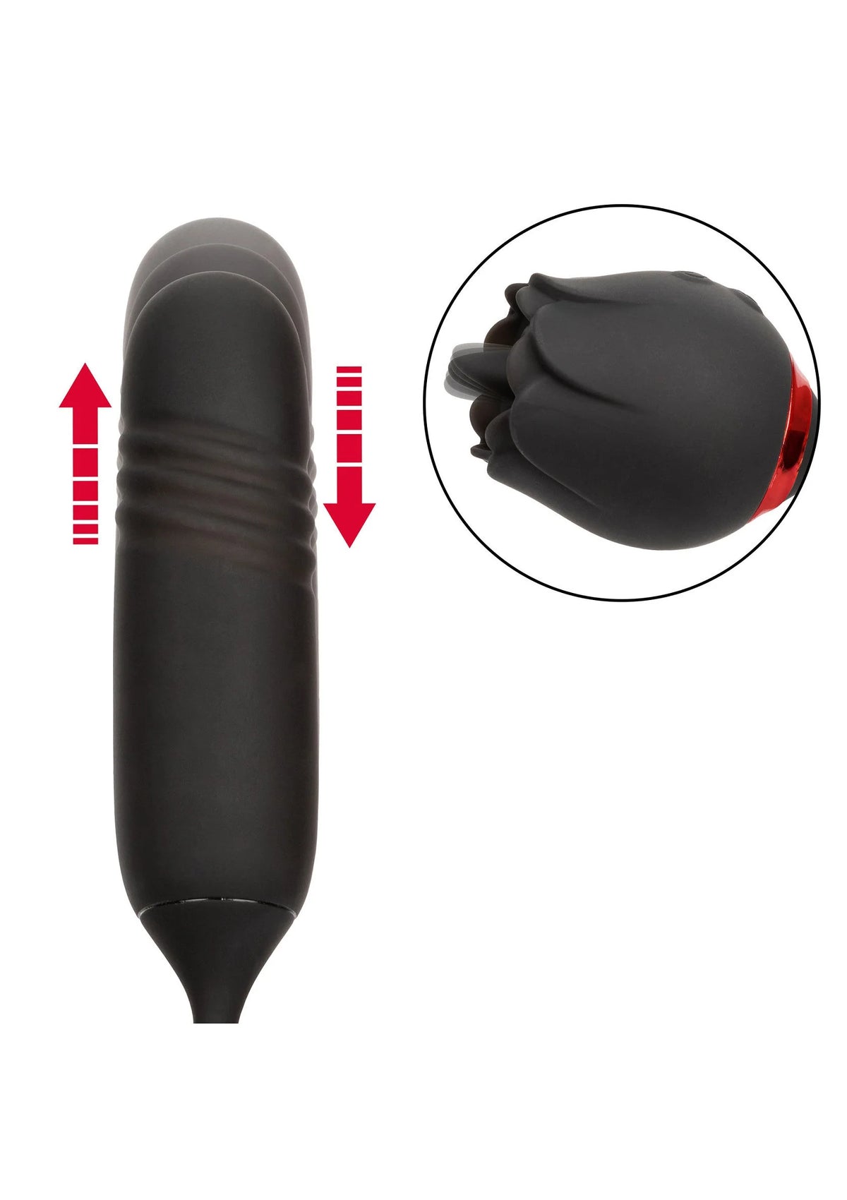 Bestel: French Kiss Elite Romeo double action vibrator by CalExotics - bij Happytoys.nl, happytoys.be, Happytoys.ae: erotische sex webshop | liever Happy dan Easy ⭐⭐⭐⭐⭐
