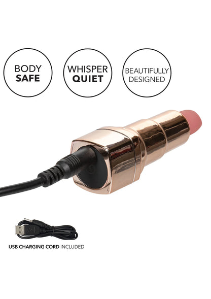 Bestel: Hide & Play Lipstick Rechargeable by CalExotics - bij Happytoys.nl, happytoys.be, Happytoys.ae: erotische sex webshop | liever Happy dan Easy ⭐⭐⭐⭐⭐