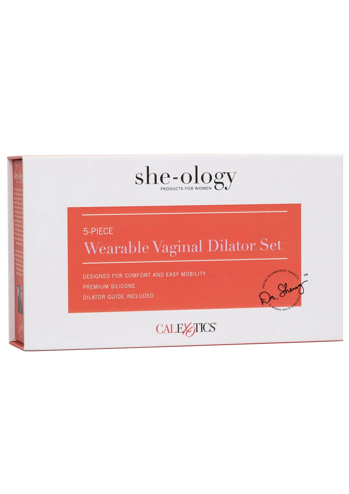 Bestel: She - ology 5 - piece Wearable Vaginal Dilator Set by CalExotics - bij Happytoys.nl, happytoys.be, Happytoys.ae: erotische sex webshop | liever Happy dan Easy ⭐⭐⭐⭐⭐