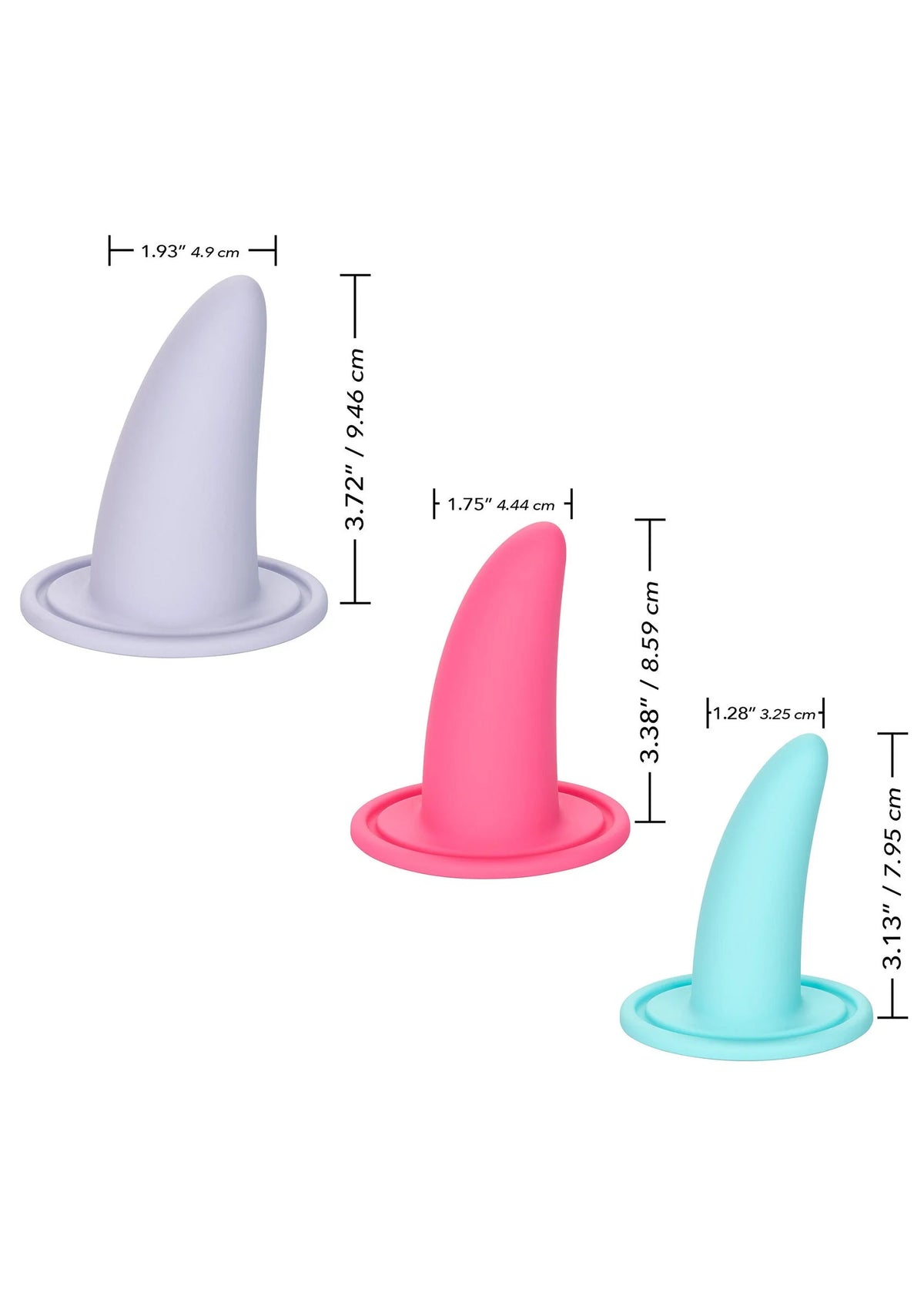 Bestel: She - ology Advanced 3 - Piece Wearable Vaginal Dilator Set by CalExotics - bij Happytoys.nl, happytoys.be, Happytoys.ae: erotische sex webshop | liever Happy dan Easy ⭐⭐⭐⭐⭐