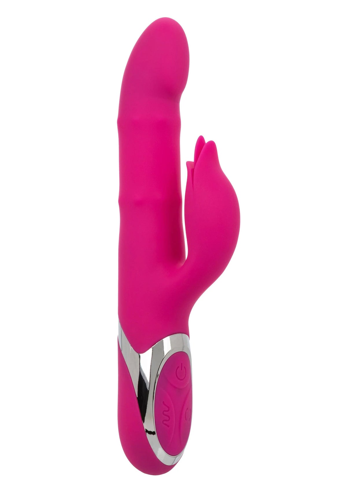 Bestel: Enchanted Embrace Double Thrusting Vibrator by CalExotics - bij Happytoys: de erotische sex webshop | liever Happy dan Easy ⭐⭐⭐⭐⭐