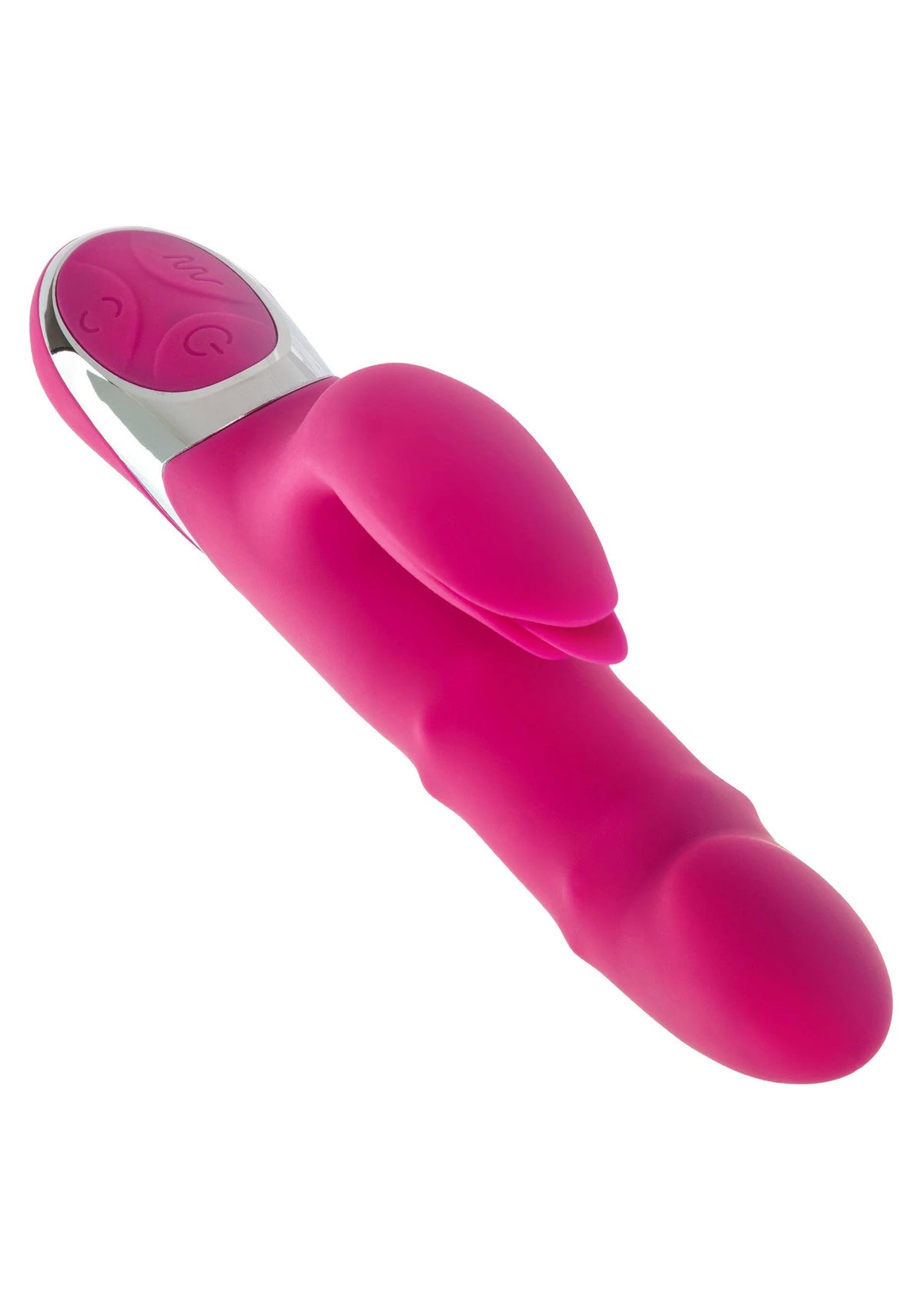Bestel: Enchanted Embrace Double Thrusting Vibrator by CalExotics - bij Happytoys: de erotische sex webshop | liever Happy dan Easy ⭐⭐⭐⭐⭐