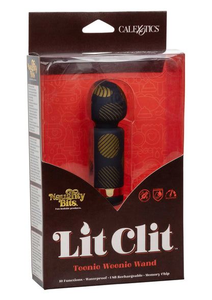 Bestel: Naughty Bits Lit Clit Teenie Weenie Wand by CalExotics - bij Happytoys.nl, happytoys.be, Happytoys.ae: erotische sex webshop | liever Happy dan Easy ⭐⭐⭐⭐⭐