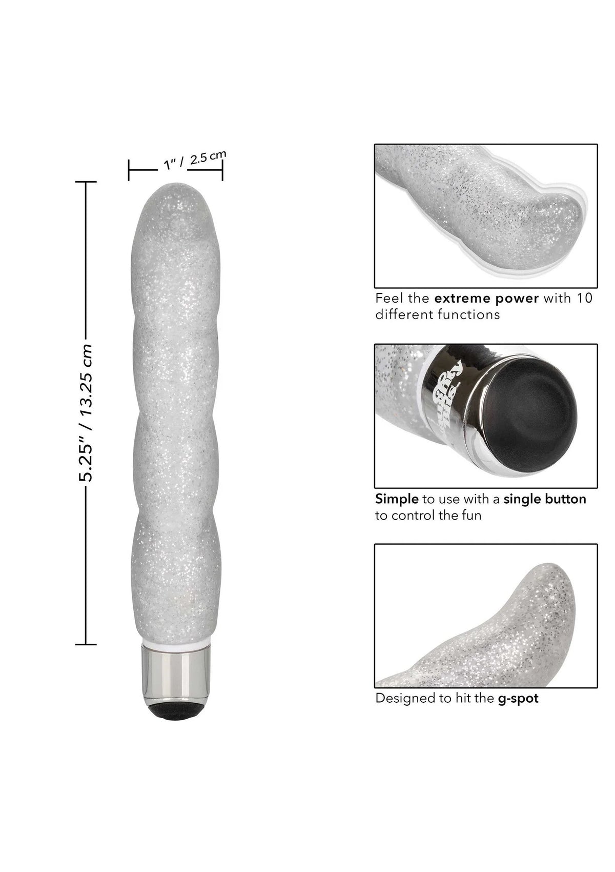 Bestel: Screwnicorn Majestic G - spot Vibrator by CalExotics Naughty Bits - bij Happytoys.nl, happytoys.be, Happytoys.ae: erotische sex webshop | liever Happy dan Easy ⭐⭐⭐⭐⭐