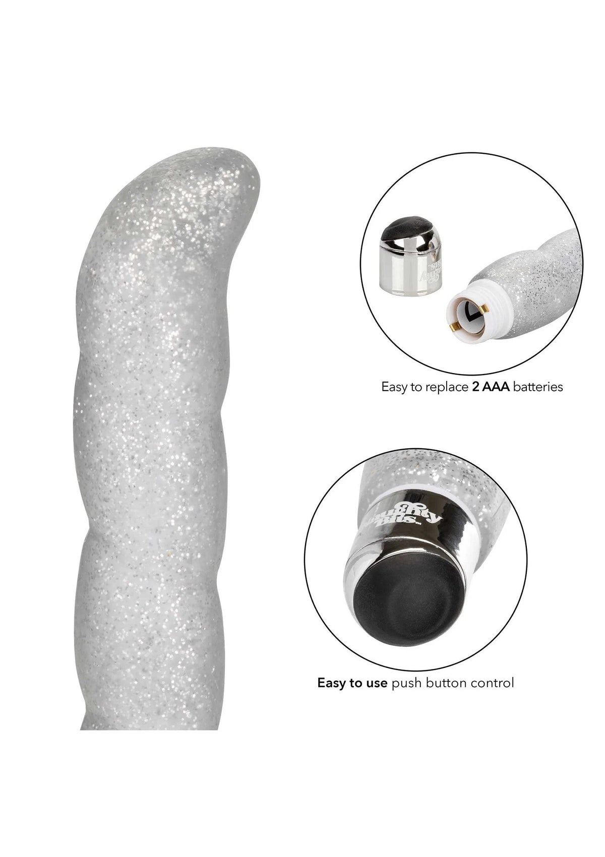 Bestel: Screwnicorn Majestic G - spot Vibrator by CalExotics Naughty Bits - bij Happytoys.nl, happytoys.be, Happytoys.ae: erotische sex webshop | liever Happy dan Easy ⭐⭐⭐⭐⭐