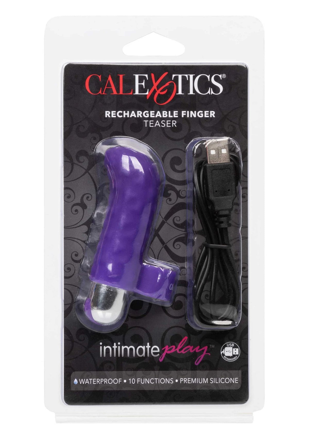 Bestel: Rechargeable Finger Teaser by CalExotics Intimate Play - bij Happytoys.nl, happytoys.be, Happytoys.ae: erotische sex webshop | liever Happy dan Easy ⭐⭐⭐⭐⭐