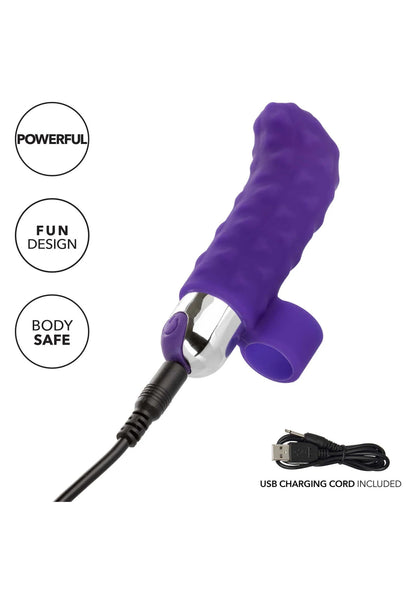 Bestel: Rechargeable Finger Teaser by CalExotics Intimate Play - bij Happytoys.nl, happytoys.be, Happytoys.ae: erotische sex webshop | liever Happy dan Easy ⭐⭐⭐⭐⭐
