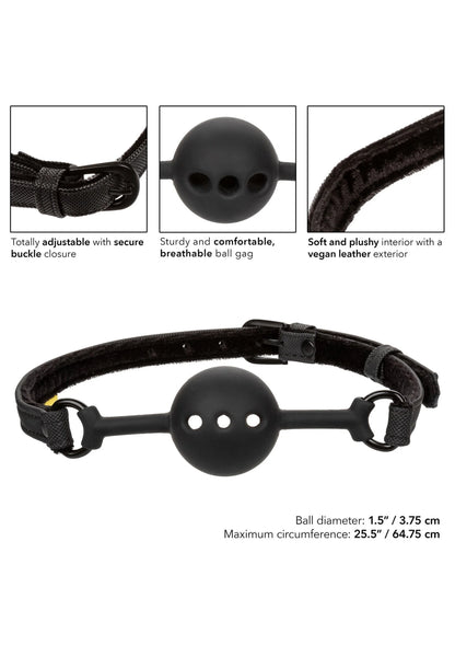 Bestel: Boundless Breathable Ball Gag CalExotics - bij Happytoys.nl, happytoys.be, Happytoys.ae: erotische sex webshop | liever Happy dan Easy ⭐⭐⭐⭐⭐