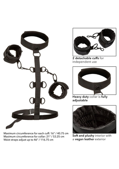 Bestel: Boundless Collar Body Restraint by CalExotics - bij Happytoys: de erotische sex webshop | liever Happy dan Easy ⭐⭐⭐⭐⭐