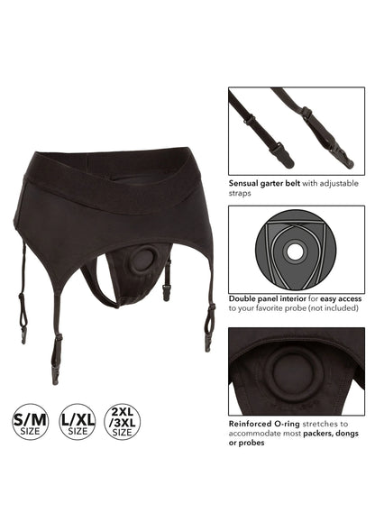 Bestel: Boundless Thong with Garter by CalExotics - bij Happytoys.nl, happytoys.be, Happytoys.ae: erotische sex webshop | liever Happy dan Easy ⭐⭐⭐⭐⭐