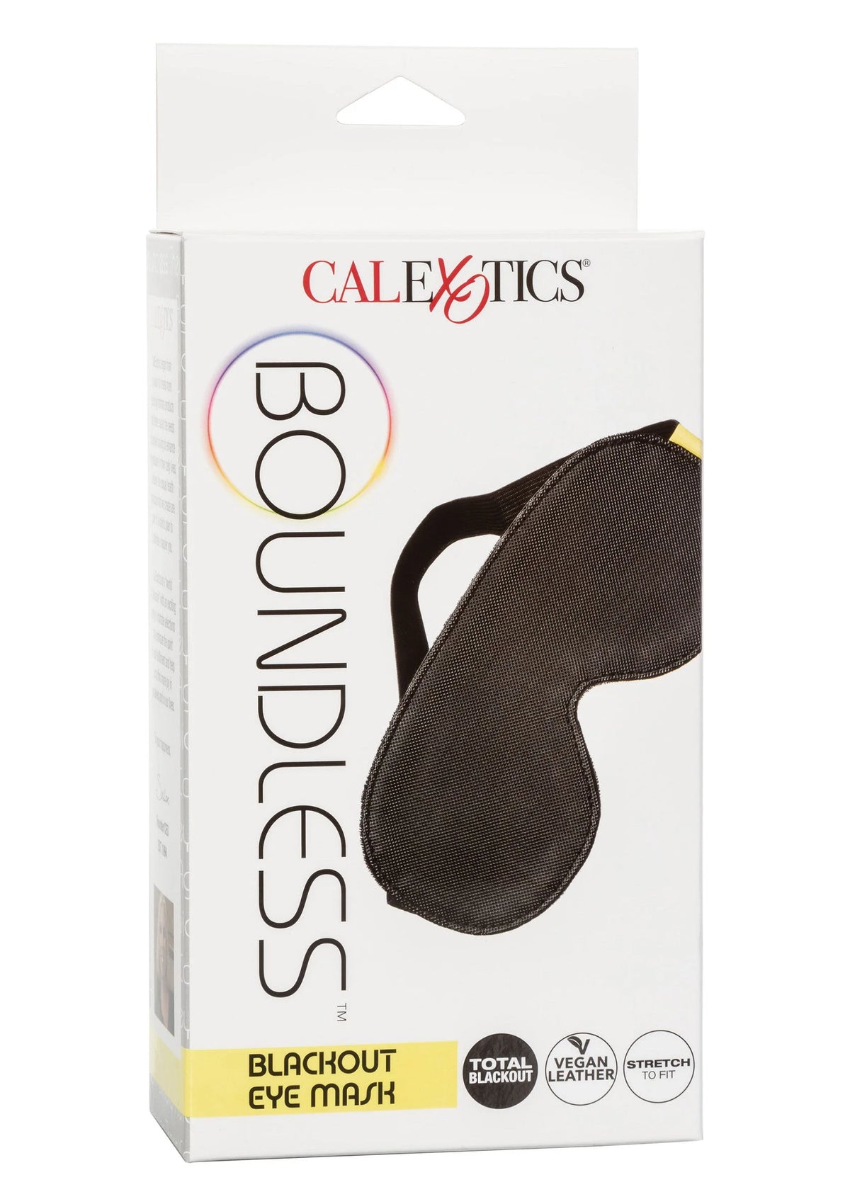 Bestel: Boundless Blackout Eye Mask by CalExotics - bij Happytoys.nl, happytoys.be, Happytoys.ae: erotische sex webshop | liever Happy dan Easy ⭐⭐⭐⭐⭐