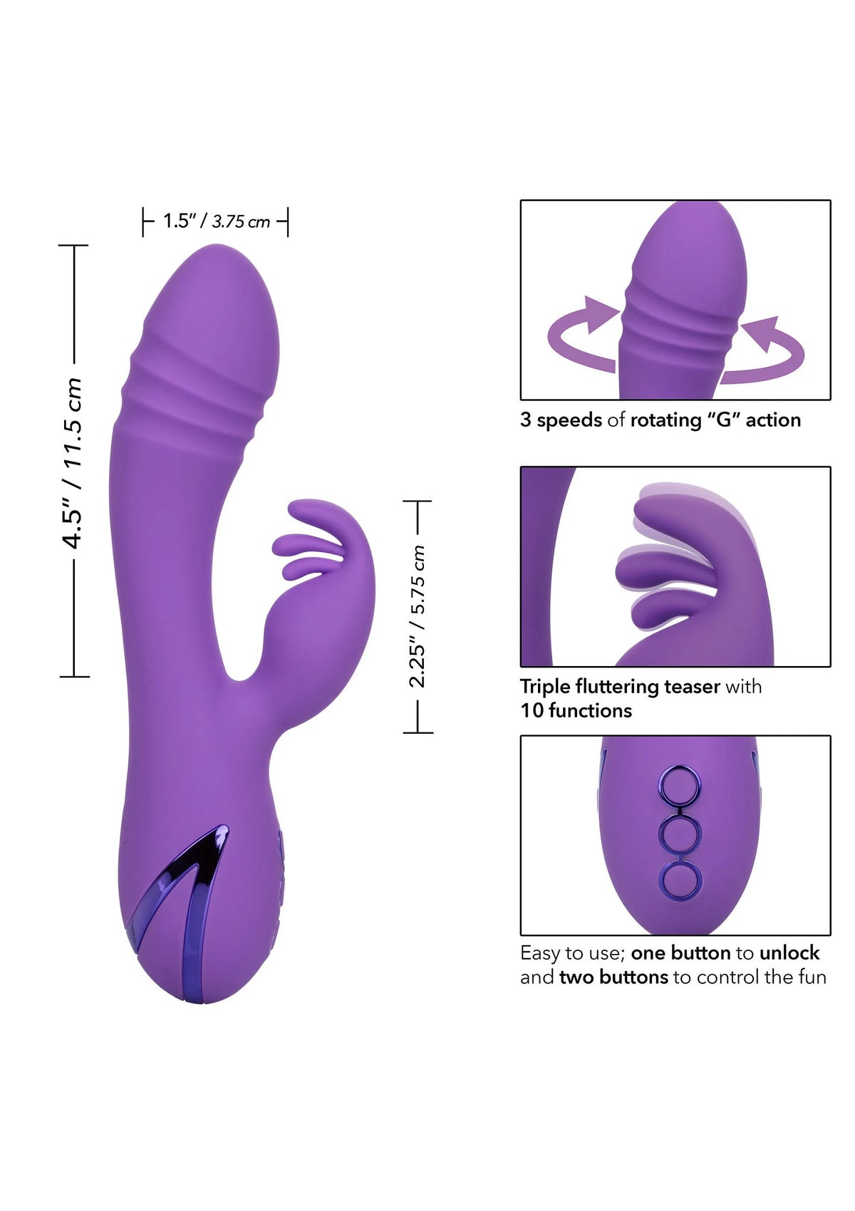 Bestel: California Dreaming West Coast Wave Rider by CalExotics - bij Happytoys.nl, happytoys.be, Happytoys.ae: erotische sex webshop | liever Happy dan Easy ⭐⭐⭐⭐⭐