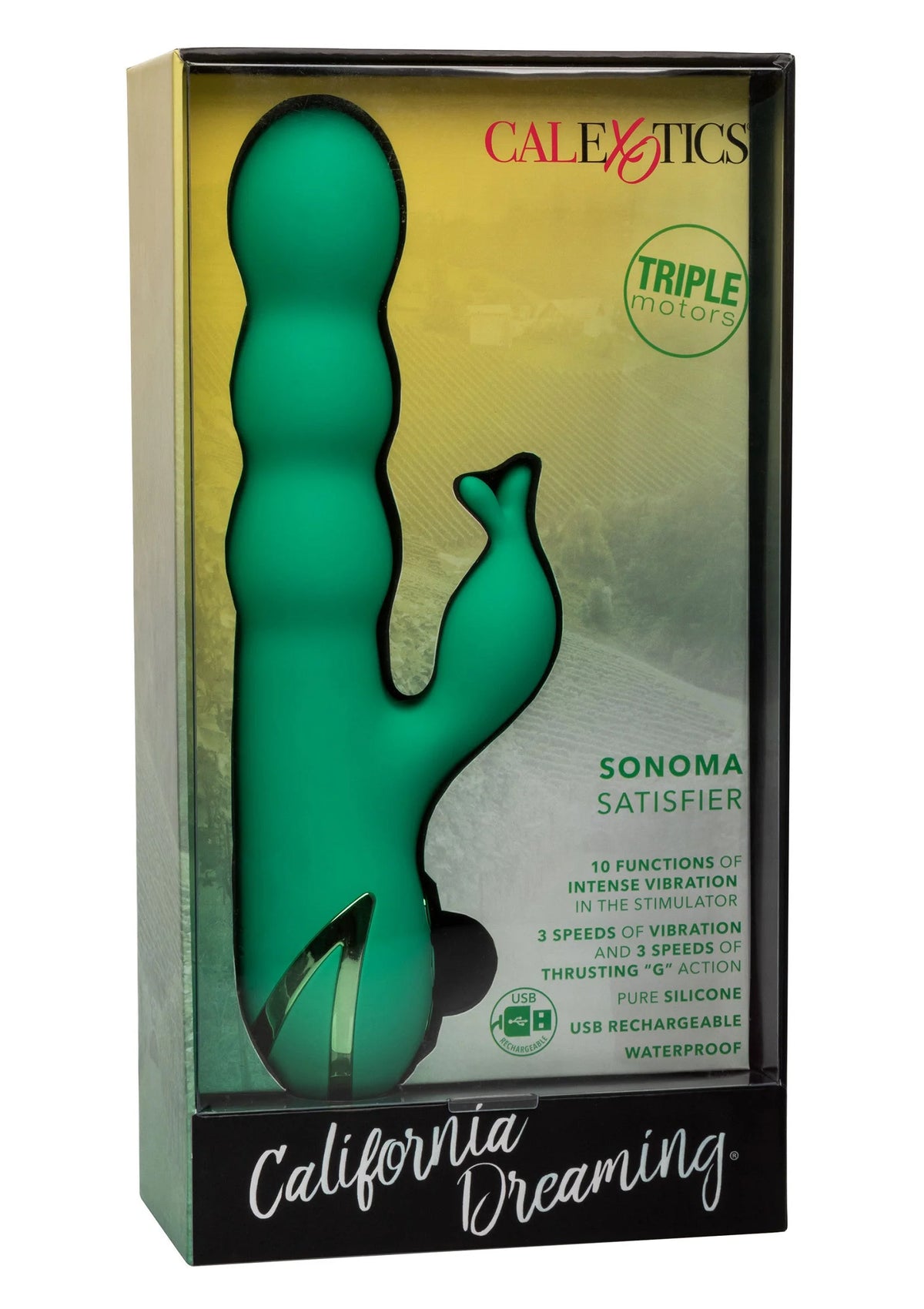 Bestel: California Dreaming Sonoma  by CalExotics - bij Happytoys.nl, happytoys.be, Happytoys.ae: erotische sex webshop | liever Happy dan Easy ⭐⭐⭐⭐⭐
