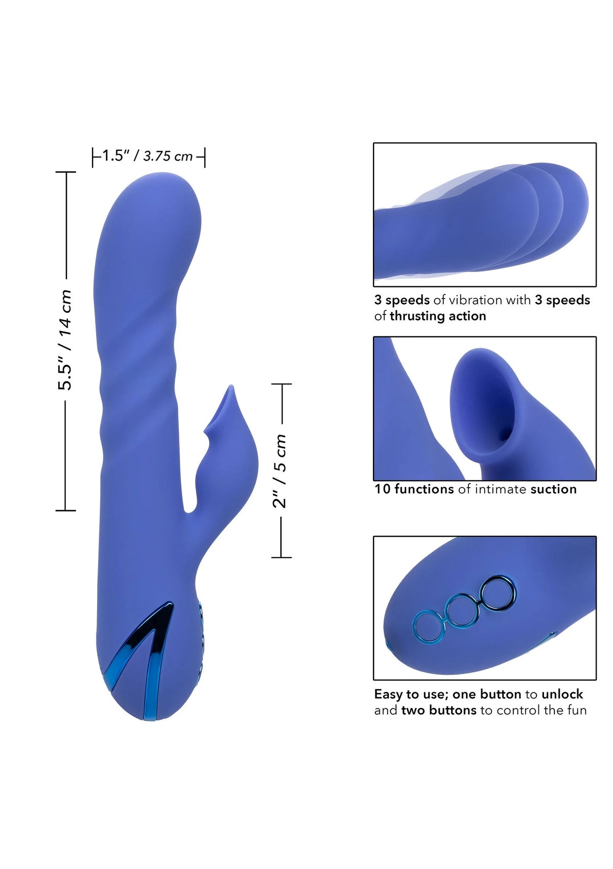 Bestel: California Dreaming L.A. Love by CalExotics - bij Happytoys.nl, happytoys.be, Happytoys.ae: erotische sex webshop | liever Happy dan Easy ⭐⭐⭐⭐⭐