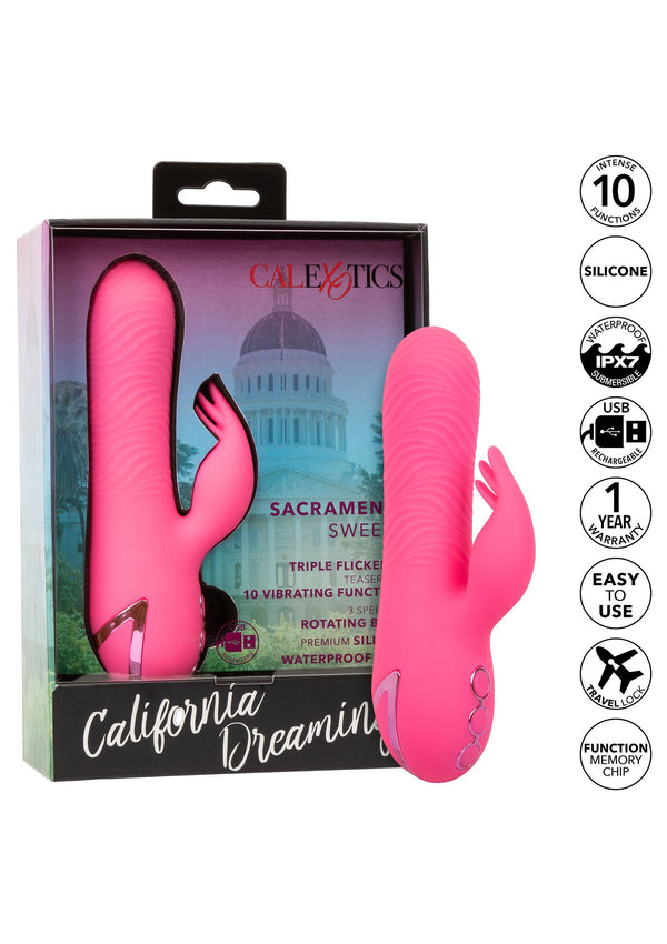 Bestel: Sacramento Sweety vibrator by CalExotics California Dreaming - bij Happytoys: de erotische sex webshop | liever Happy dan Easy ⭐⭐⭐⭐⭐