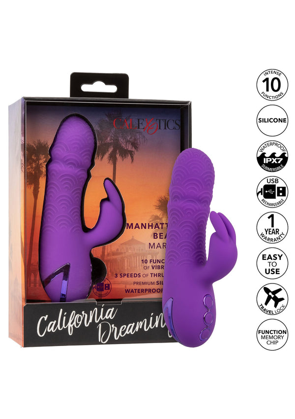 Bestel: Manhattan Beach Marvel vibrator by CalExotics California Dreaming - bij Happytoys: de erotische sex webshop | liever Happy dan Easy ⭐⭐⭐⭐⭐