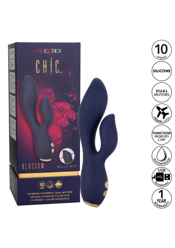 Bestel: Chic Blossom Dual Massager Vibrator by CalExotics Chic - bij Happytoys: de erotische sex webshop | liever Happy dan Easy ⭐⭐⭐⭐⭐
