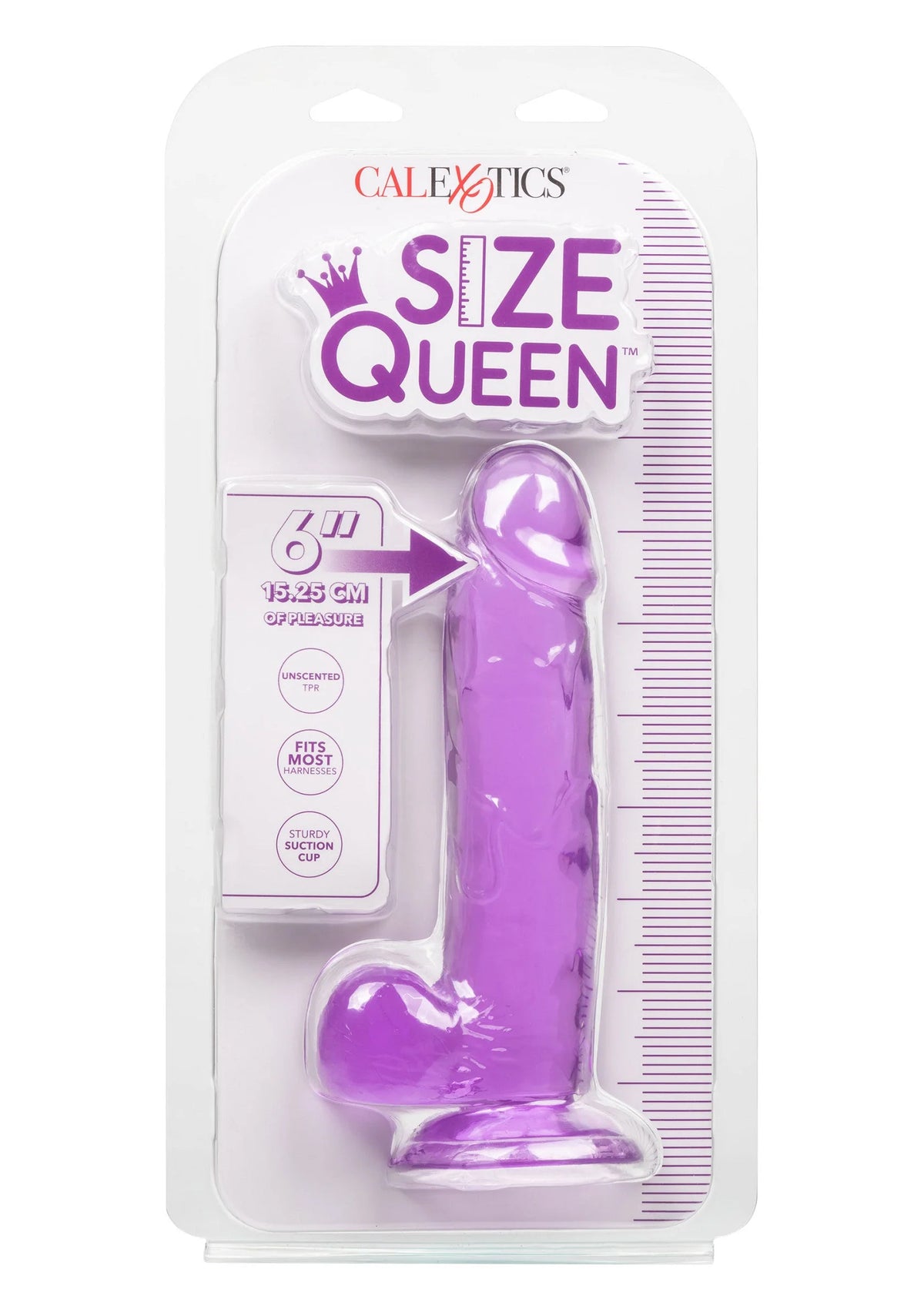 Bestel: Queen Size Dong 6 inch - bij Happytoys.nl, happytoys.be, Happytoys.ae: erotische sex webshop | liever Happy dan Easy ⭐⭐⭐⭐⭐