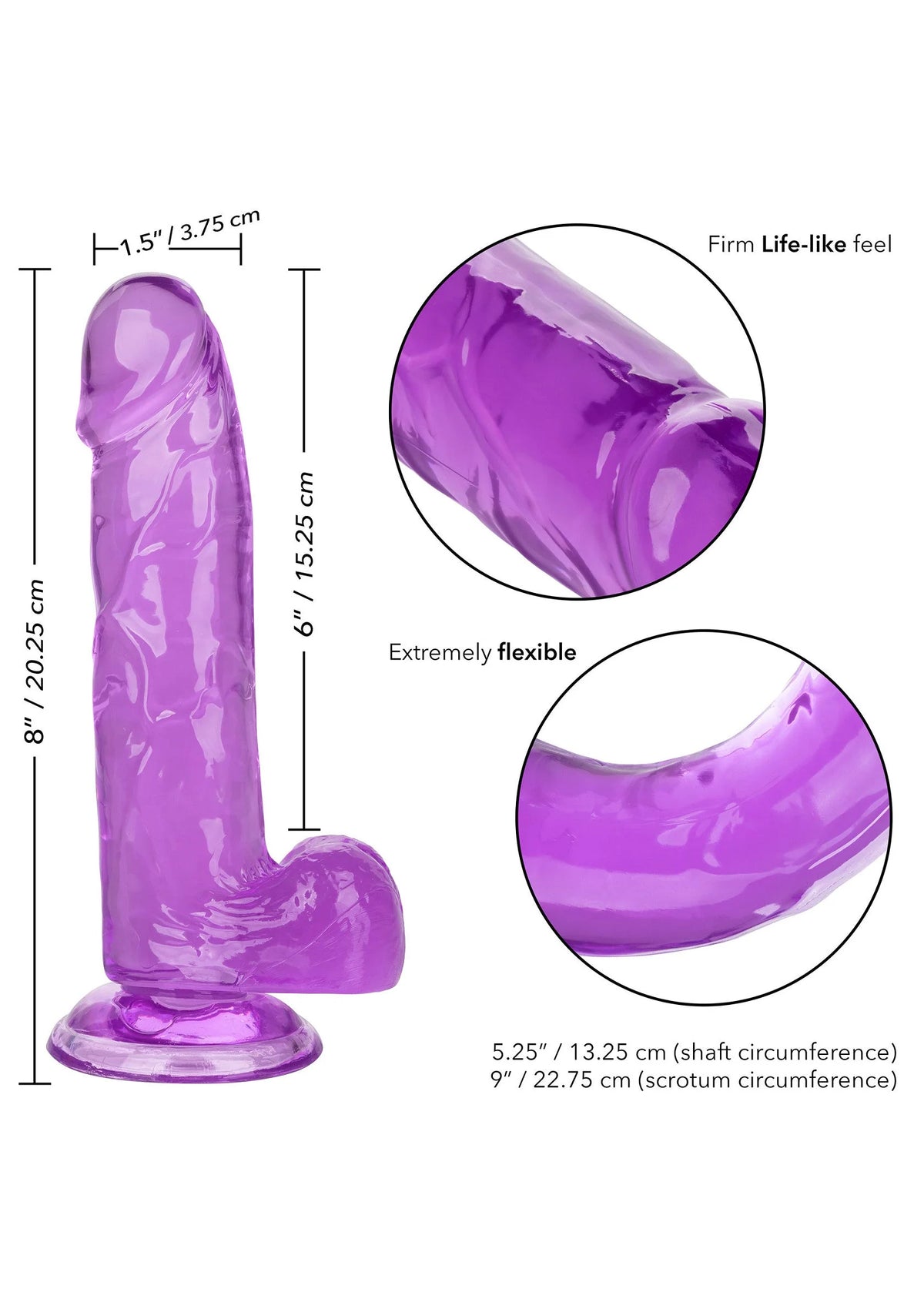 Bestel: Queen Size Dong 6 inch - bij Happytoys.nl, happytoys.be, Happytoys.ae: erotische sex webshop | liever Happy dan Easy ⭐⭐⭐⭐⭐
