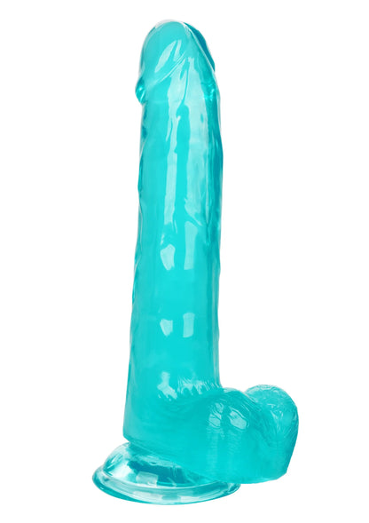 Bestel: Queen Size Dong 8 inch by CalExotics Size Queen - bij Happytoys.nl, happytoys.be, Happytoys.ae: erotische sex webshop | liever Happy dan Easy ⭐⭐⭐⭐⭐ - Blue Ember - 14512 - BLUE