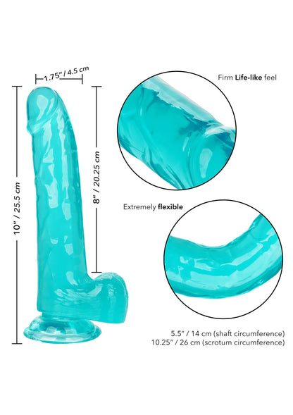 Bestel: Queen Size Dong 8 inch by CalExotics Size Queen - bij Happytoys.nl, happytoys.be, Happytoys.ae: erotische sex webshop | liever Happy dan Easy ⭐⭐⭐⭐⭐