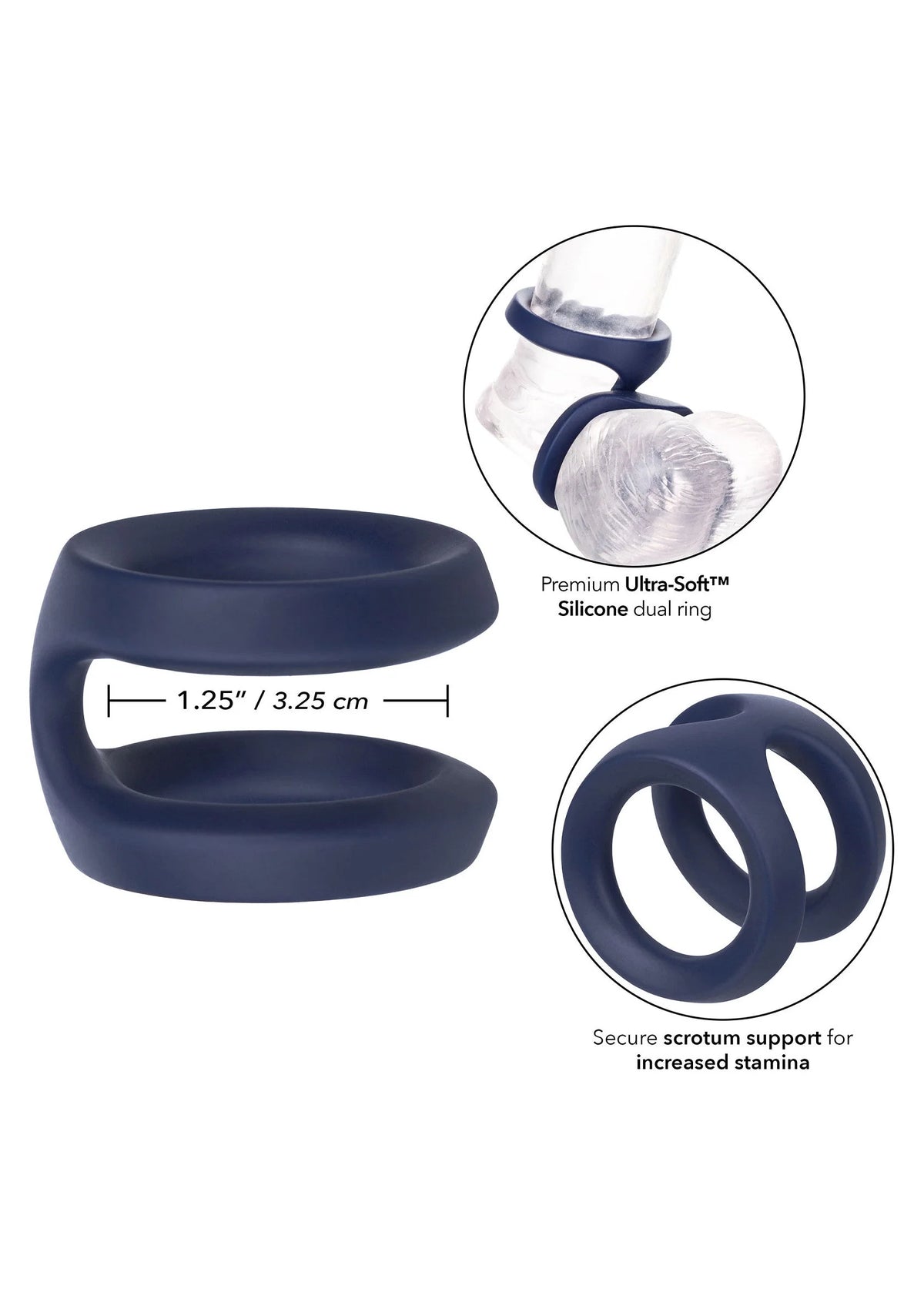 Bestel: Viceroy Dual Ring - bij Happytoys.nl, happytoys.be, Happytoys.ae: erotische sex webshop | liever Happy dan Easy ⭐⭐⭐⭐⭐
