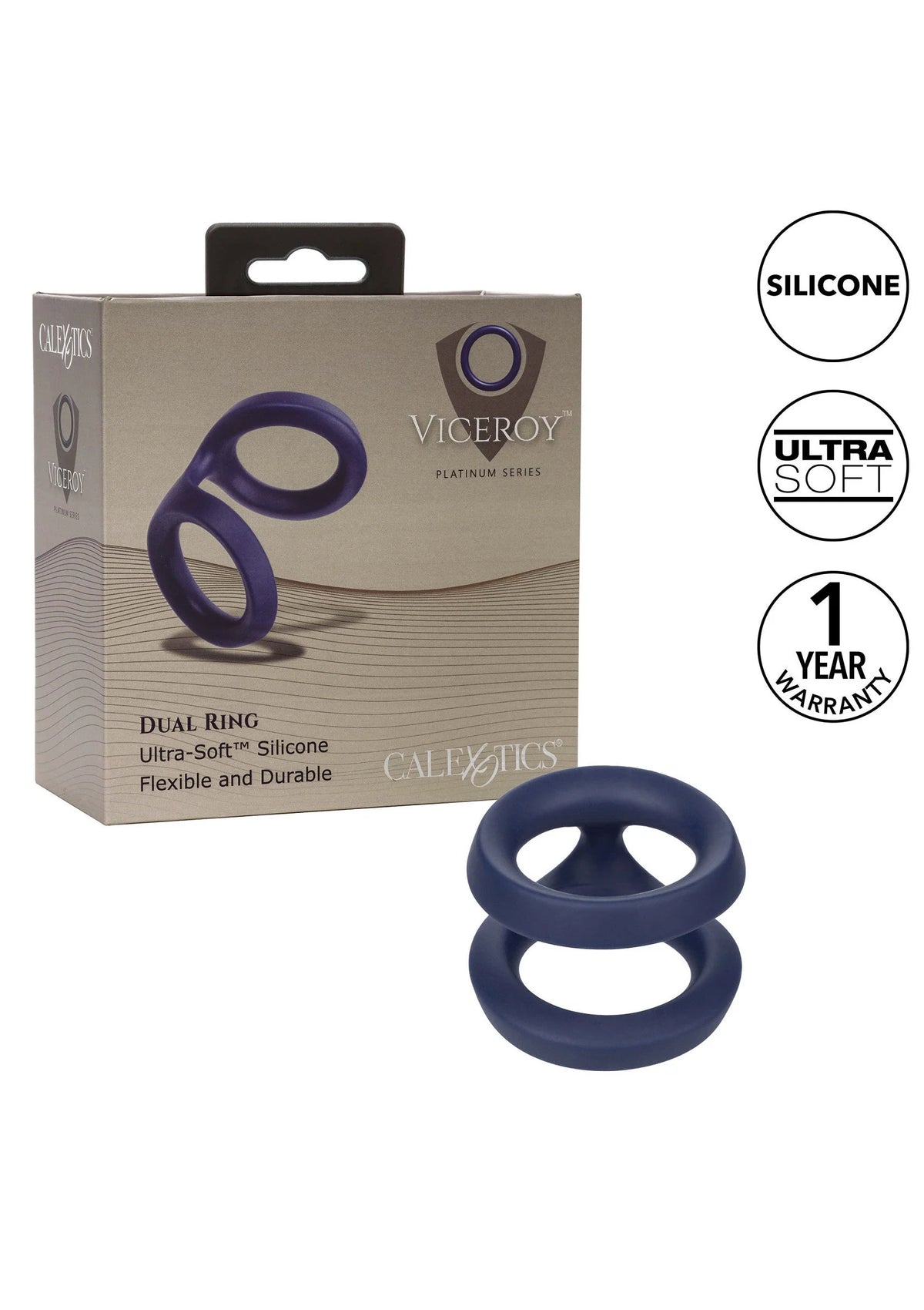 Bestel: Viceroy Dual Ring - bij Happytoys.nl, happytoys.be, Happytoys.ae: erotische sex webshop | liever Happy dan Easy ⭐⭐⭐⭐⭐