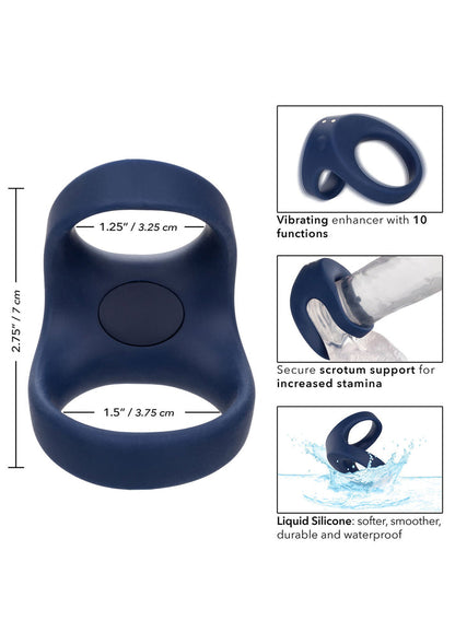 Bestel: Rechargeable Max Dual Ring by CalExotics Viceroy - bij Happytoys: de erotische sex webshop | liever Happy dan Easy ⭐⭐⭐⭐⭐