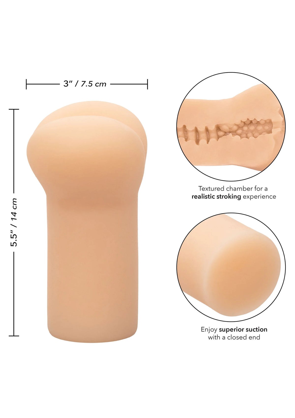 Bestel: Cheap Thrills The Glory Hole Masturbator Stroker by CalExotics - bij Happytoys.nl, happytoys.be, Happytoys.ae: erotische sex webshop | liever Happy dan Easy ⭐⭐⭐⭐⭐