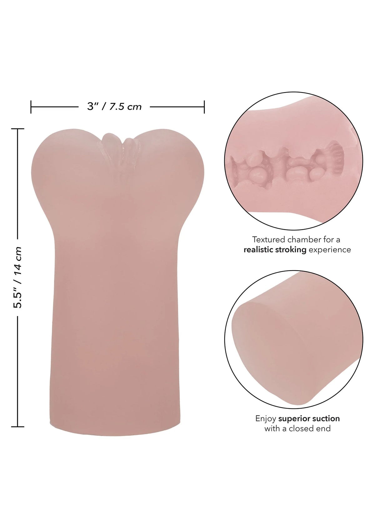 Bestel: Cheap Thrills The Pink Fairy Masturbator Stroker by CalExotics - bij Happytoys.nl, happytoys.be, Happytoys.ae: erotische sex webshop | liever Happy dan Easy ⭐⭐⭐⭐⭐