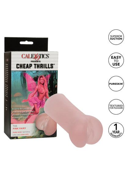 Bestel: Cheap Thrills The Pink Fairy Masturbator Stroker by CalExotics - bij Happytoys.nl, happytoys.be, Happytoys.ae: erotische sex webshop | liever Happy dan Easy ⭐⭐⭐⭐⭐