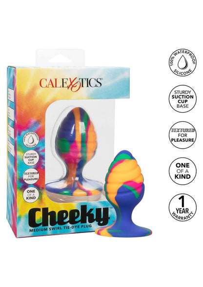 Bestel: Medium Swirl Plug by CalExotics Cheeky - bij Happytoys: de erotische sex webshop | liever Happy dan Easy ⭐⭐⭐⭐⭐