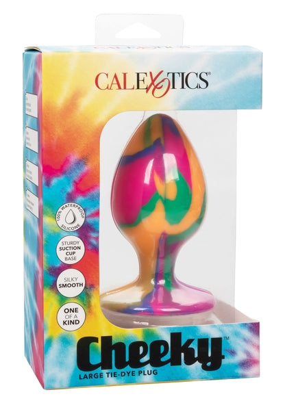 Bestel: Cheeky Large Tie - Dye Plug - bij Happytoys.nl, happytoys.be, Happytoys.ae: erotische sex webshop | liever Happy dan Easy ⭐⭐⭐⭐⭐