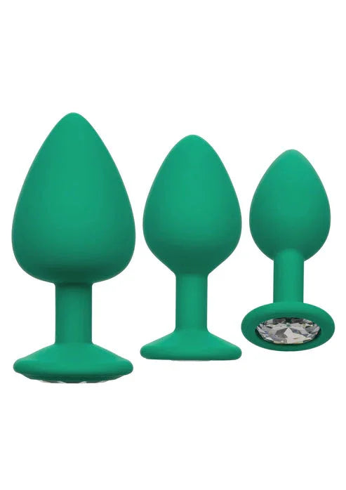 Cheeky Gems 3 pcs by CalExotics - Happytoys Sexshop: online sex shop for Feeling Happy & Easy 😊 - Discreet geleverd